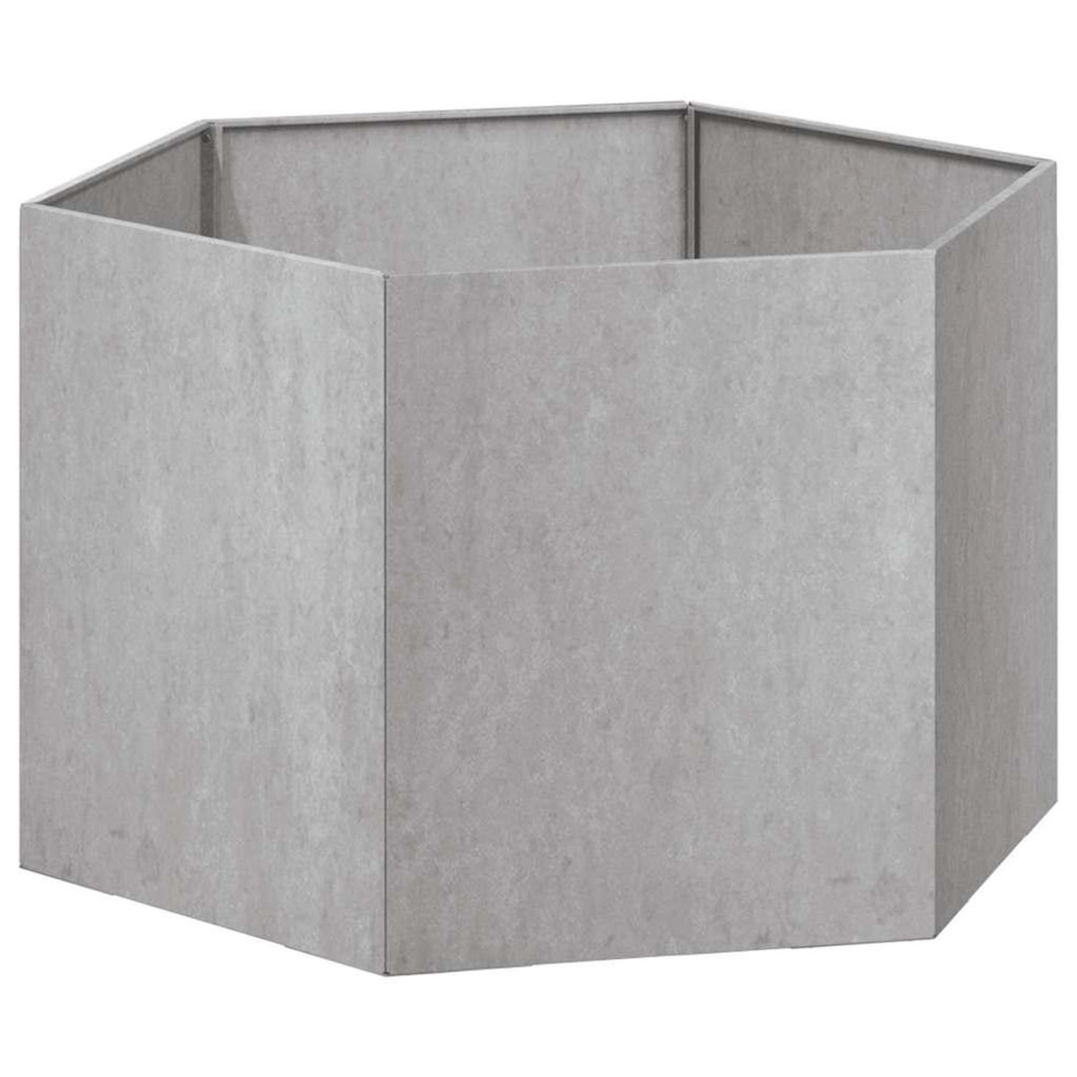 VIDAXL Jardiniere Rouille 60x60x45 cm Acier corten