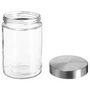 Voir la diapositive 2 : FIVE Bocal en Verre  Guy  1,2L Transparent & Argent
