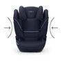 Voir la diapositive 5 : CYBEX Siege auto CYBEX SOLTUION S2 i-Fix - Groupe 2/3 - Ceinture de sécurité - Face route - Ocean Blue
