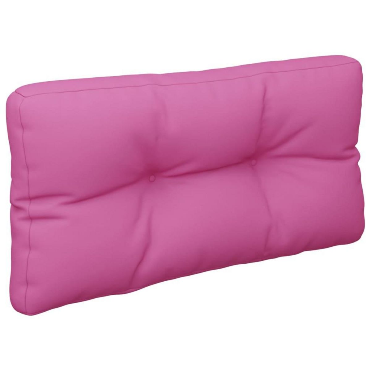 VIDAXL Coussin de palette rose 80x40x12 cm tissu