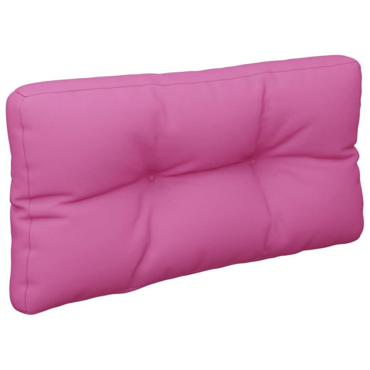 VIDAXL Coussin de palette rose 80x40x12 cm tissu