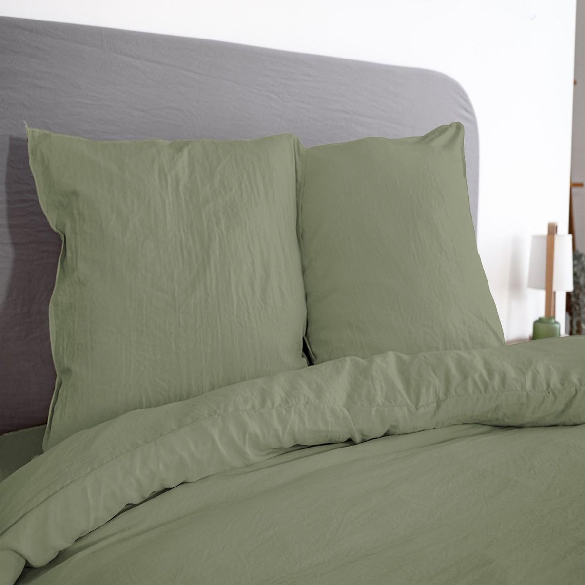 Home collection Parure microfibre lavee