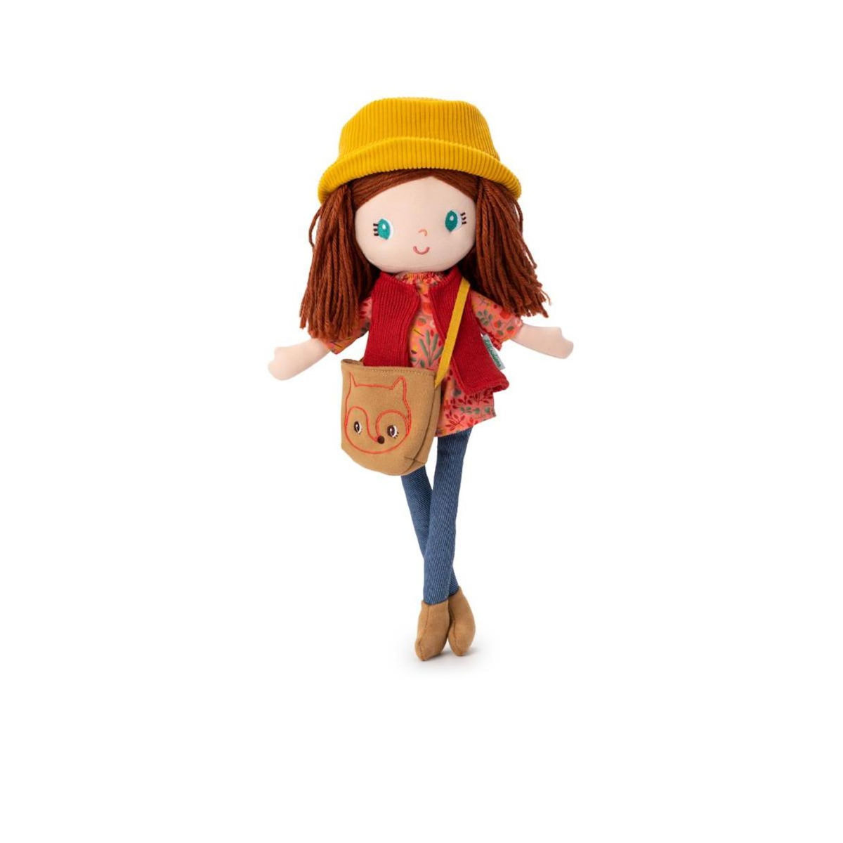 LILLIPUTIENS Lea poupee nature en tissu