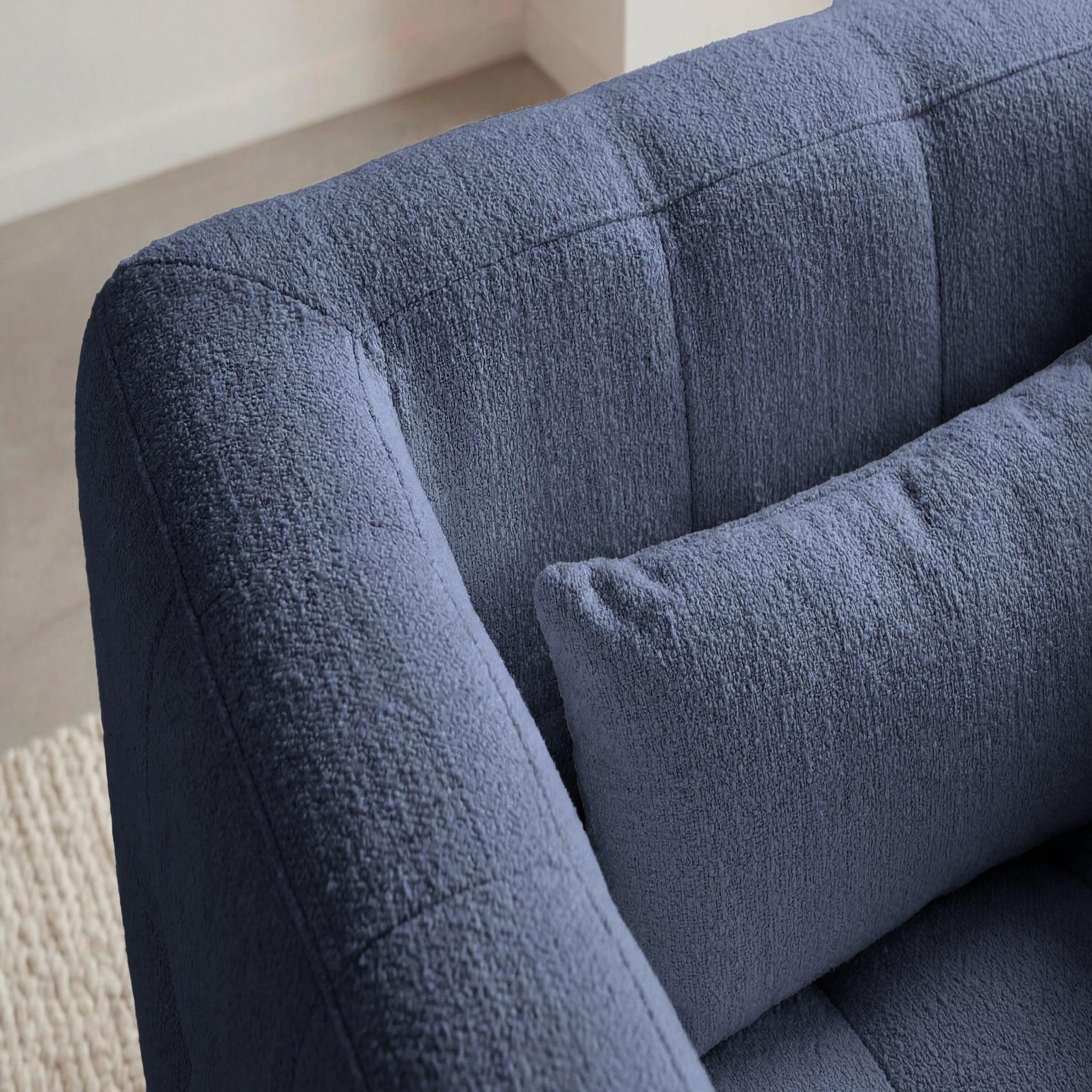 Voir la diapositive 4 : CASANOVA PARIS Arlette - fauteuil en tissu chenille