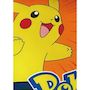 Voir la diapositive 3 : Pokemon Coussin double face - Carré - POKEMON - Pikachu et ses amis - Microfibre - 40 x 40 cm