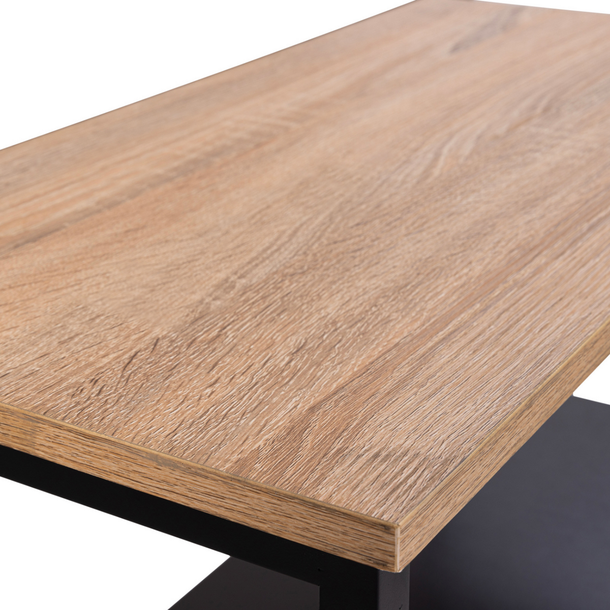 ID MARKET Range bûches vertical large avec 2 étagères 33 x 66 x 112 cm pour cheminée