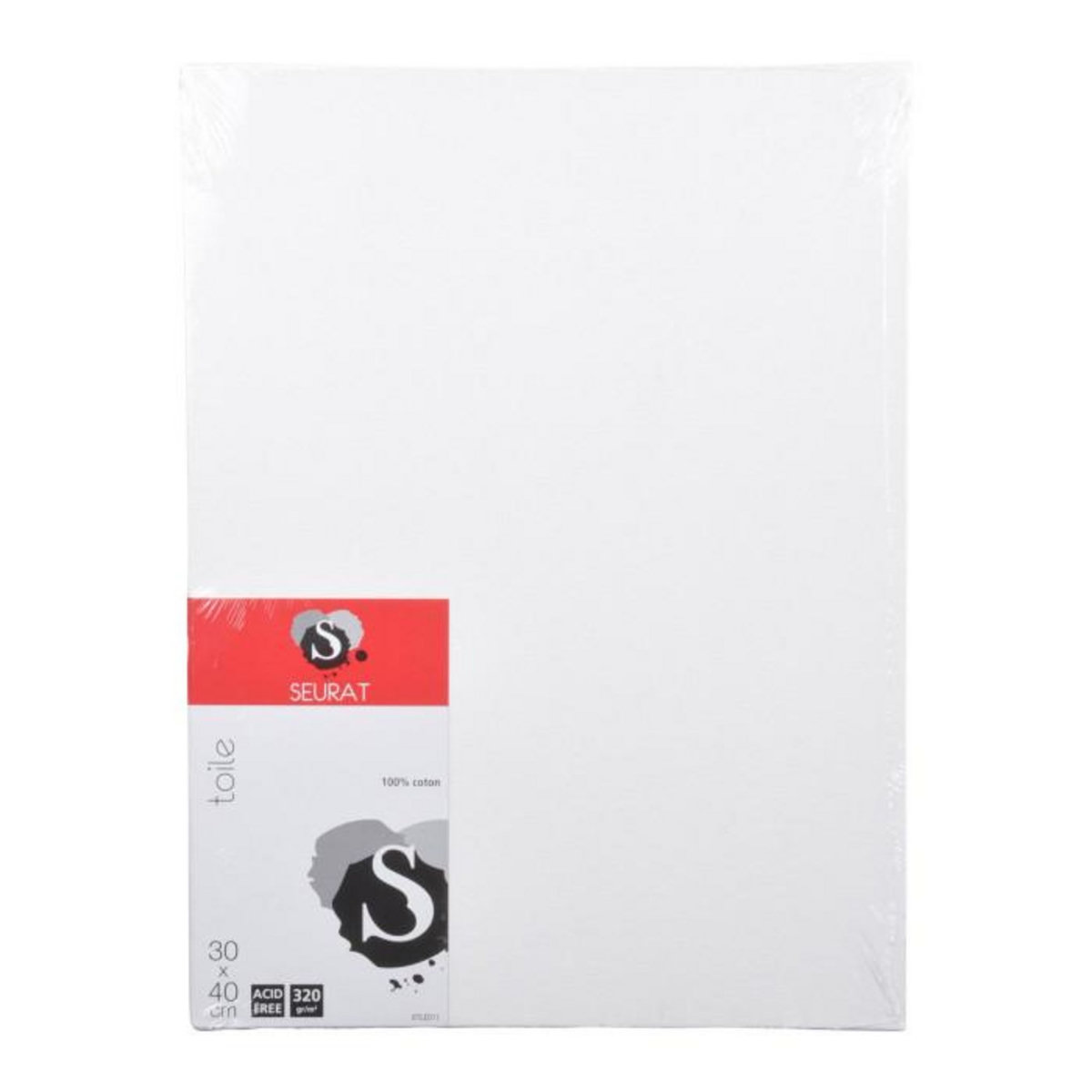 Paris Prix Toile à Peindre  Munch  30x40cm Blanc