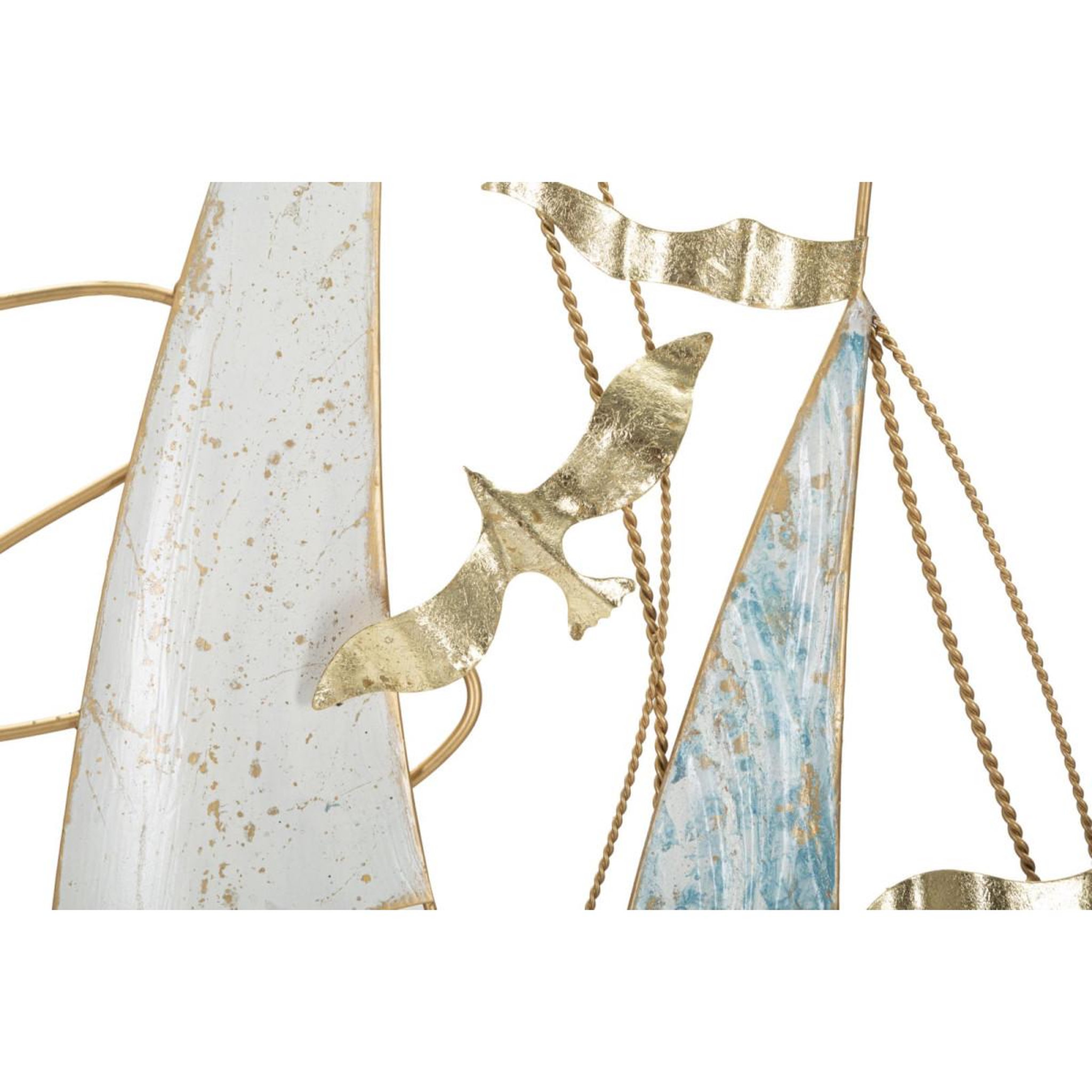 Voir la diapositive 2 : Paris Prix Décoration murale en métal  vela color  87cm multicolore