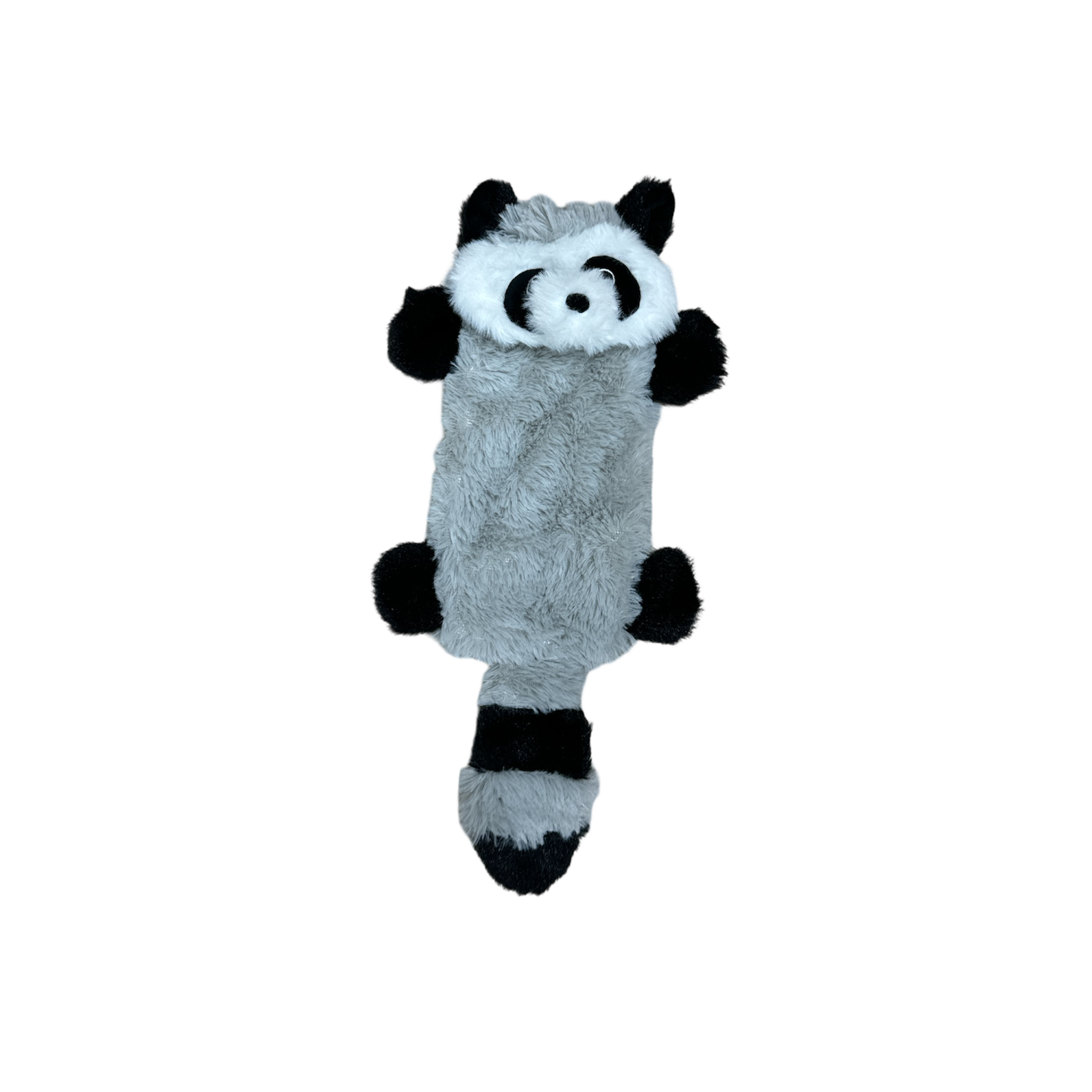 MON AMI LUKI Jouet peluche forme raton laveur - GRIS - 39X17CM