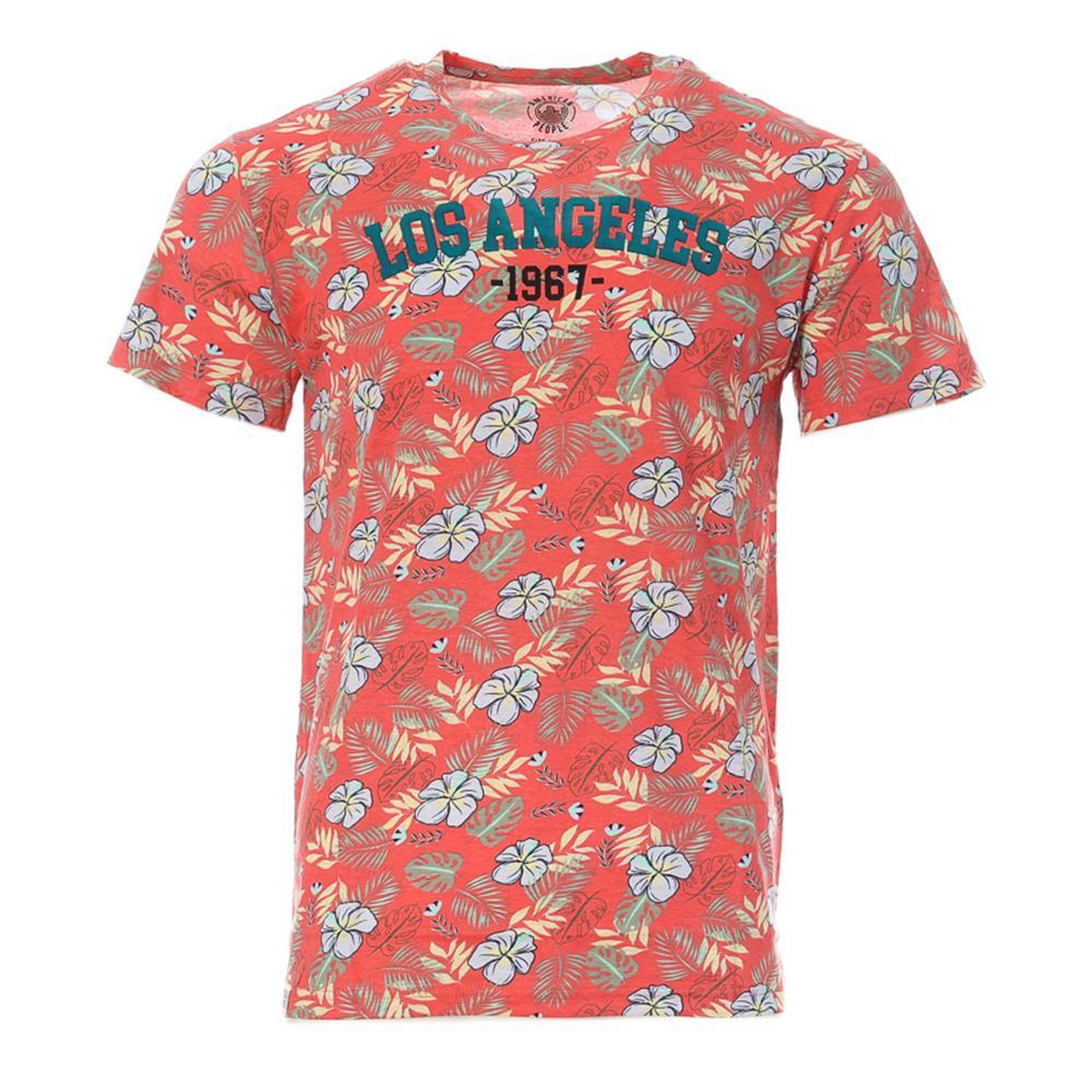 Voir la diapositive 1 : AMERICAN PEOPLE T Shirt  Homme American People Tips