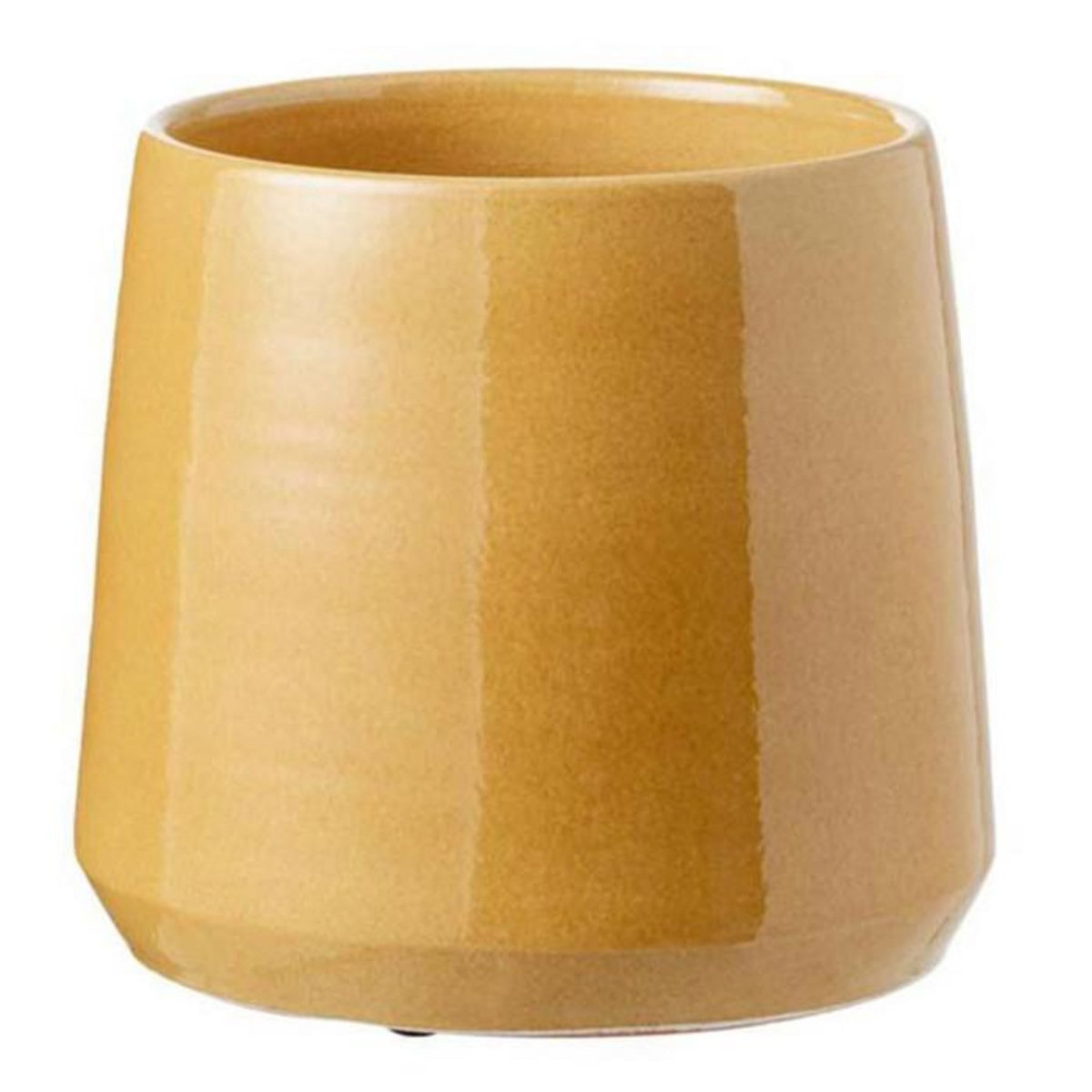 Paris Prix Cache-Pot Design  Splenda  24cm Ocre