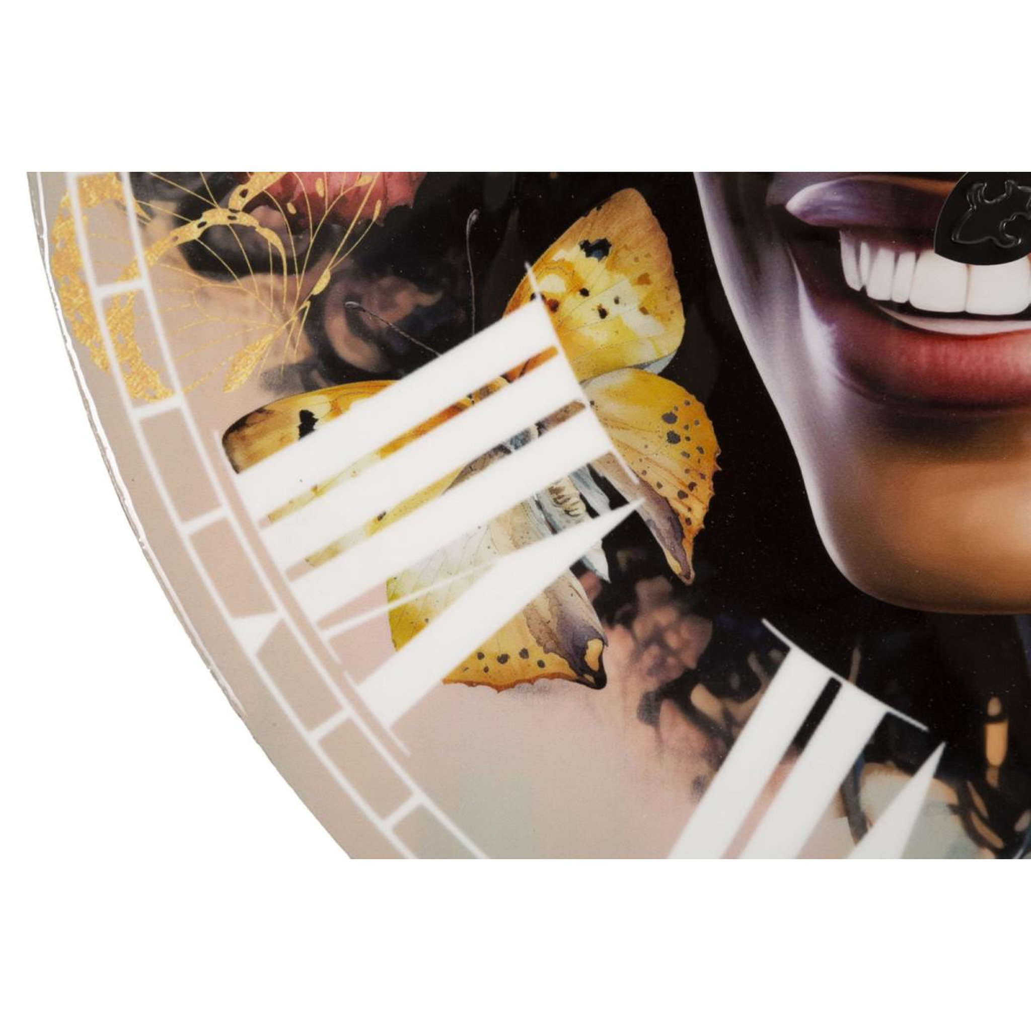 Voir la diapositive 5 : Paris Prix Horloge murale déco  kourt  60cm multicolore