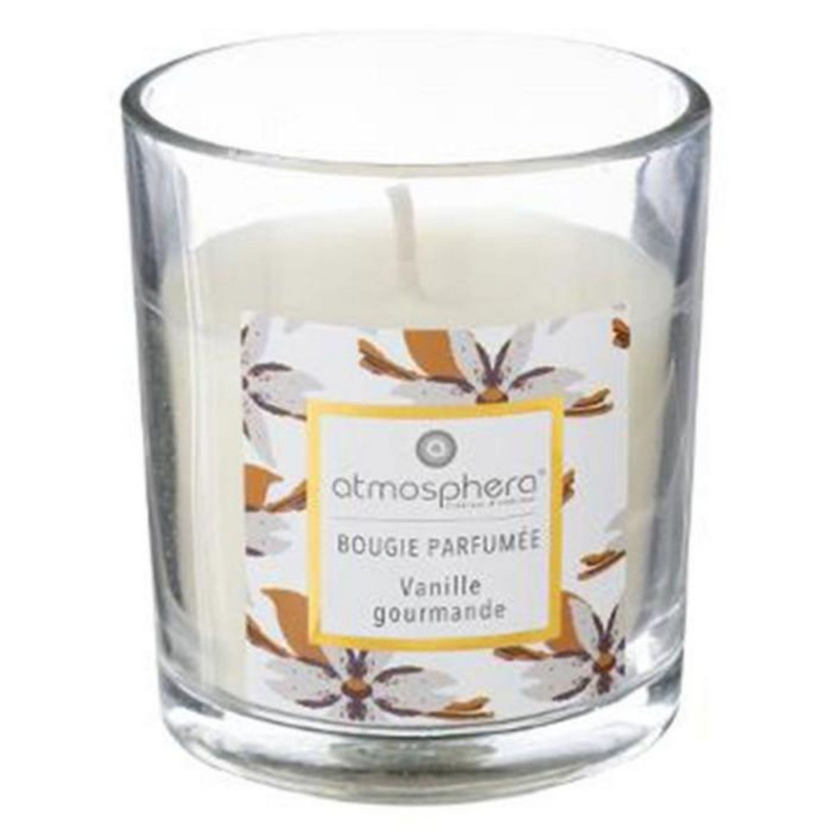 COMPTOIR DE LA BOUGIE Bougie Parfumée en Verre  Neda  110g Vanille