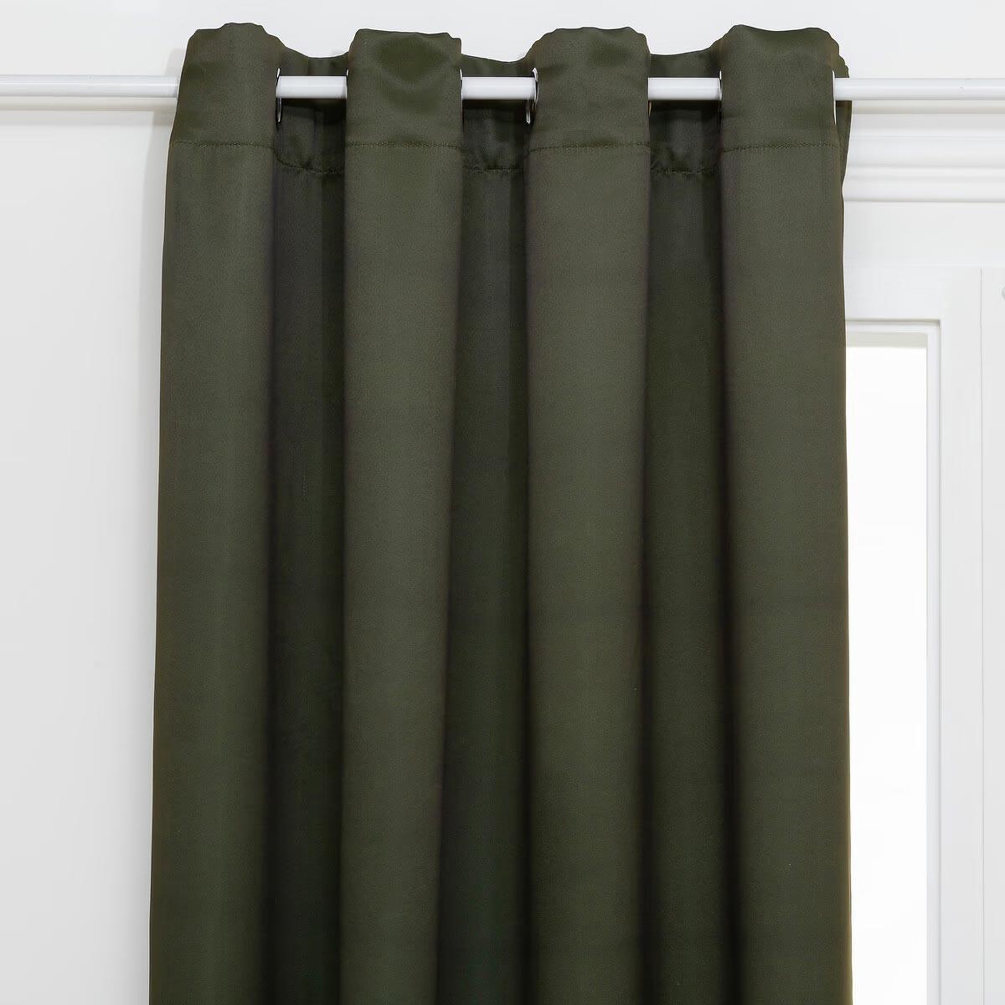 Voir la diapositive 2 : ATMOSPHERA Rideau occultant  topa  140x260cm vert kaki
