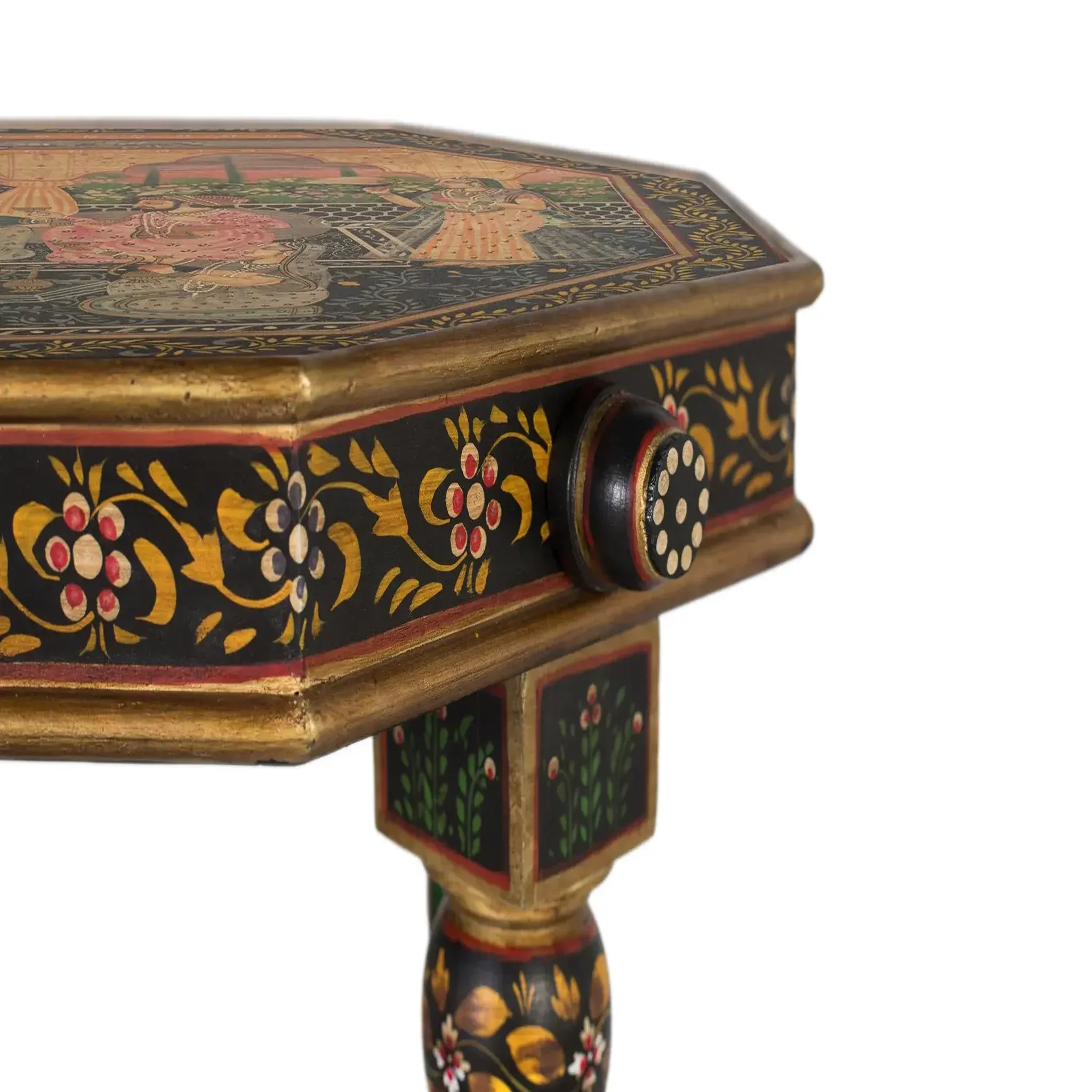 Voir la diapositive 3 : GINER Y COLOMER SL Table basse en bois de manguier 62 cm style artisanal classique