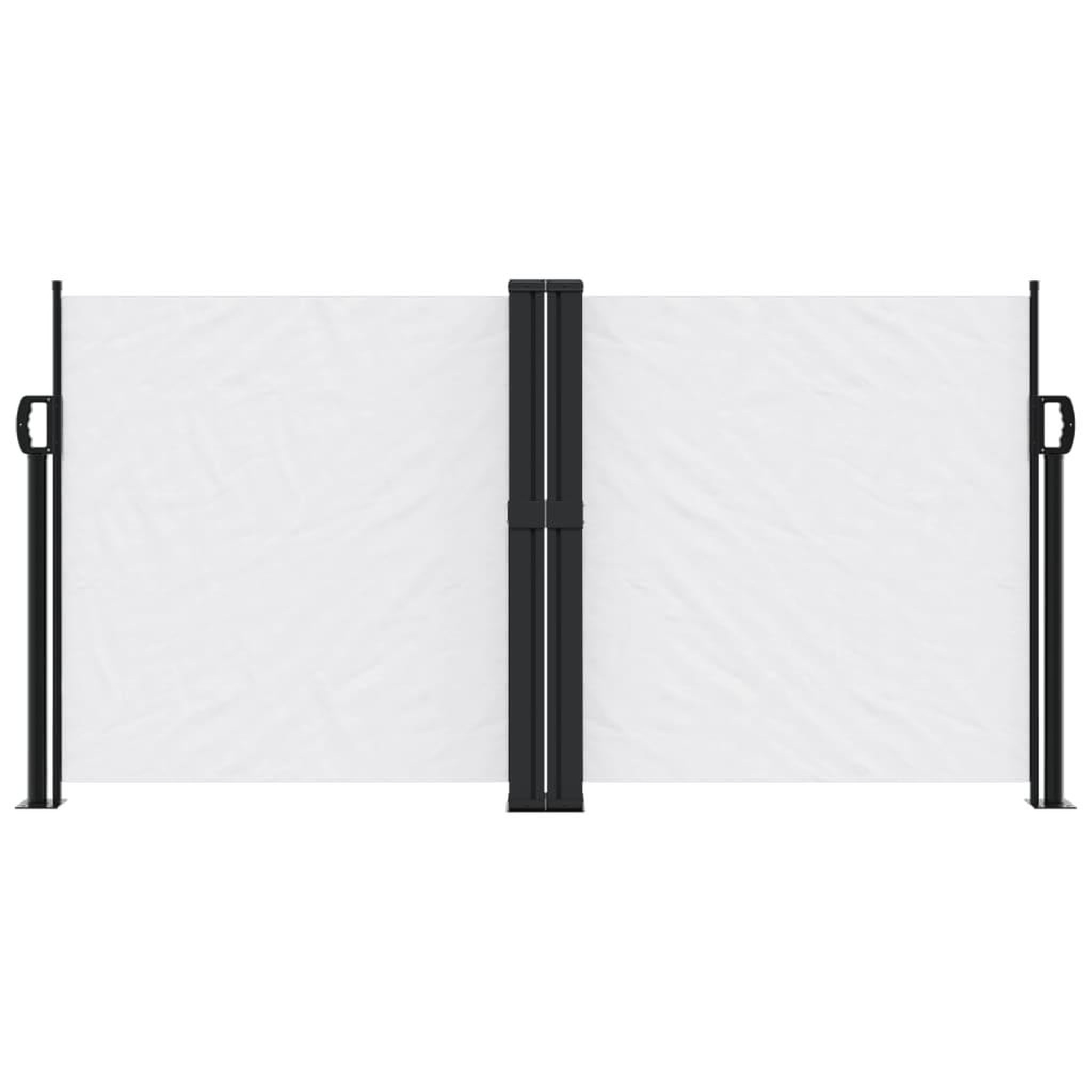 Voir la diapositive 3 : VIDAXL Auvent lateral retractable blanc 120x1000 cm