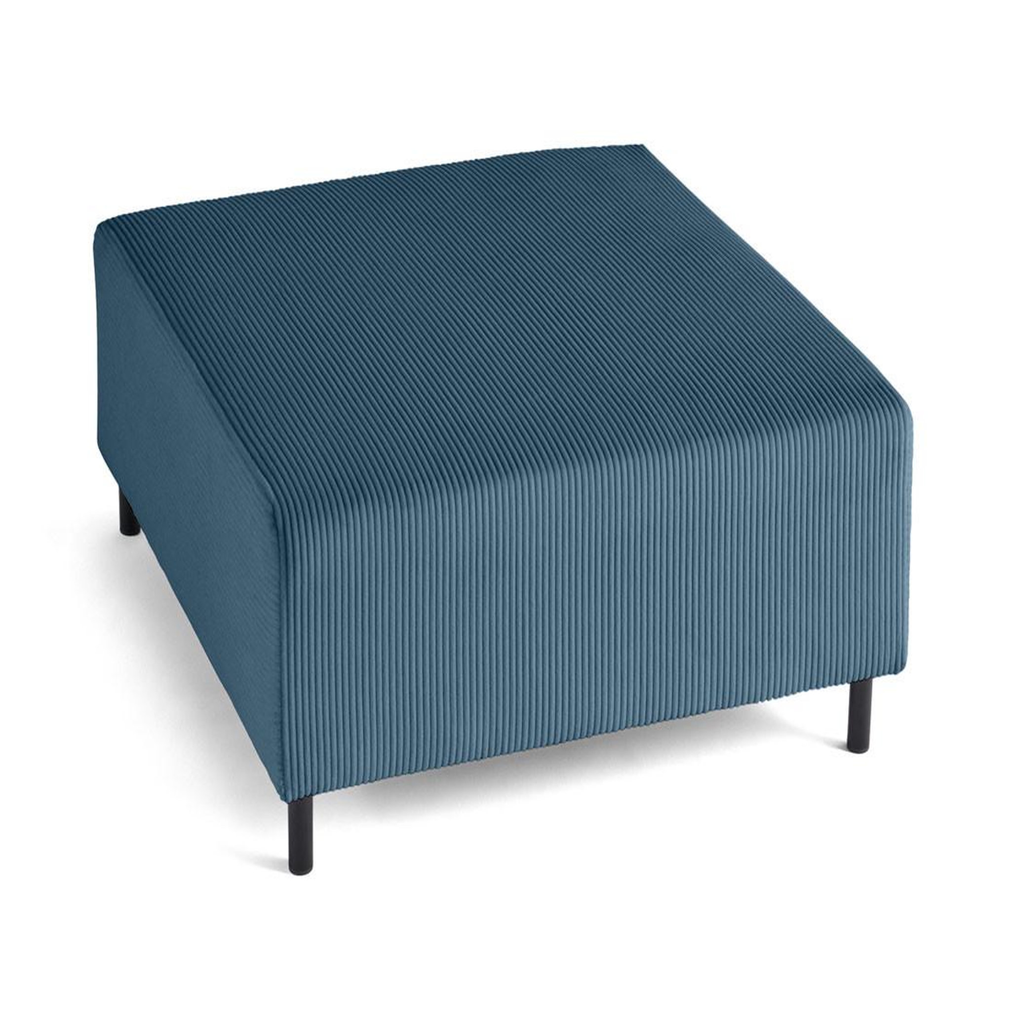 Voir la diapositive 2 : LISA DESIGN Edinburg - pouf modulable - en velours côtelé