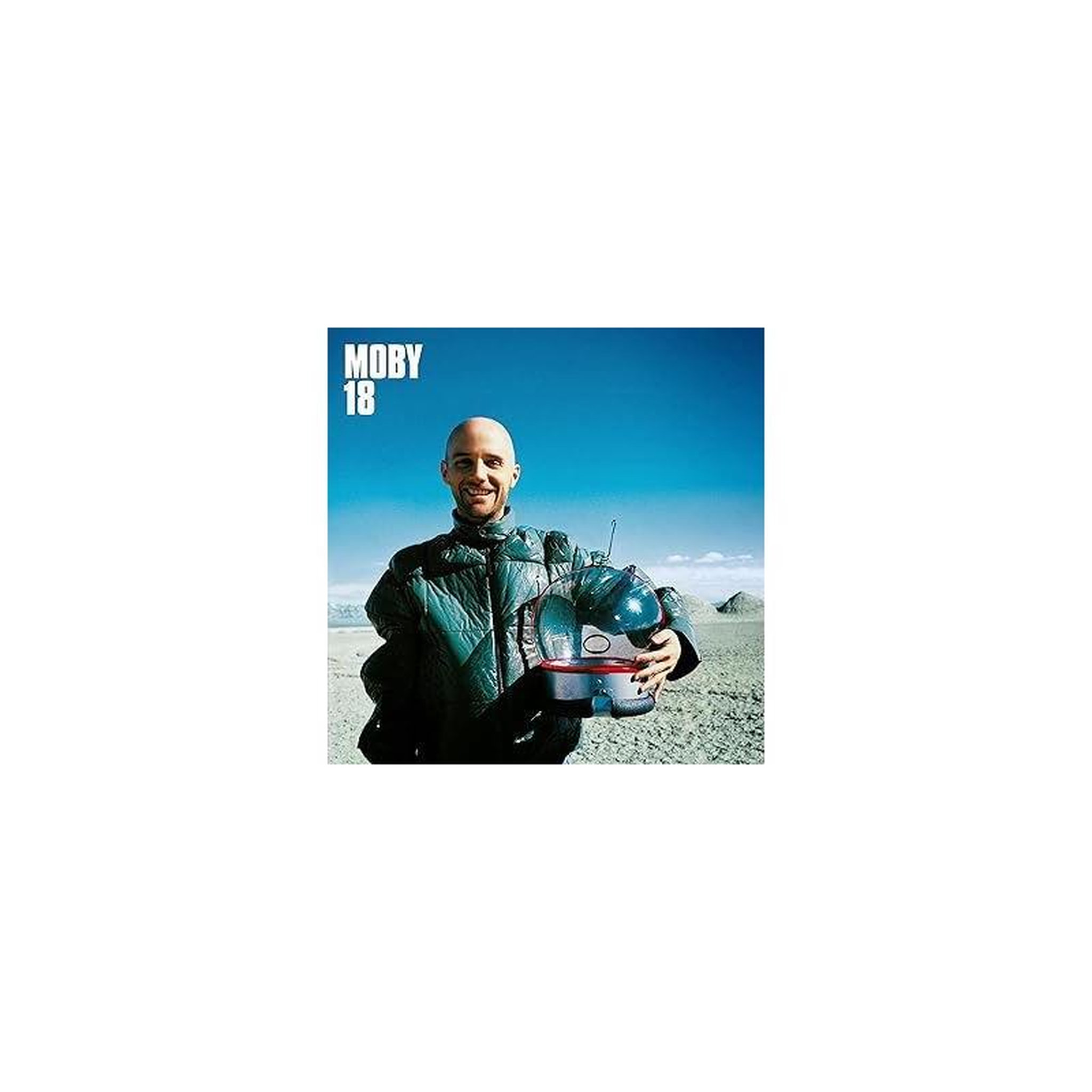 Cd moby « 18 » album double, électronique, 18 titres