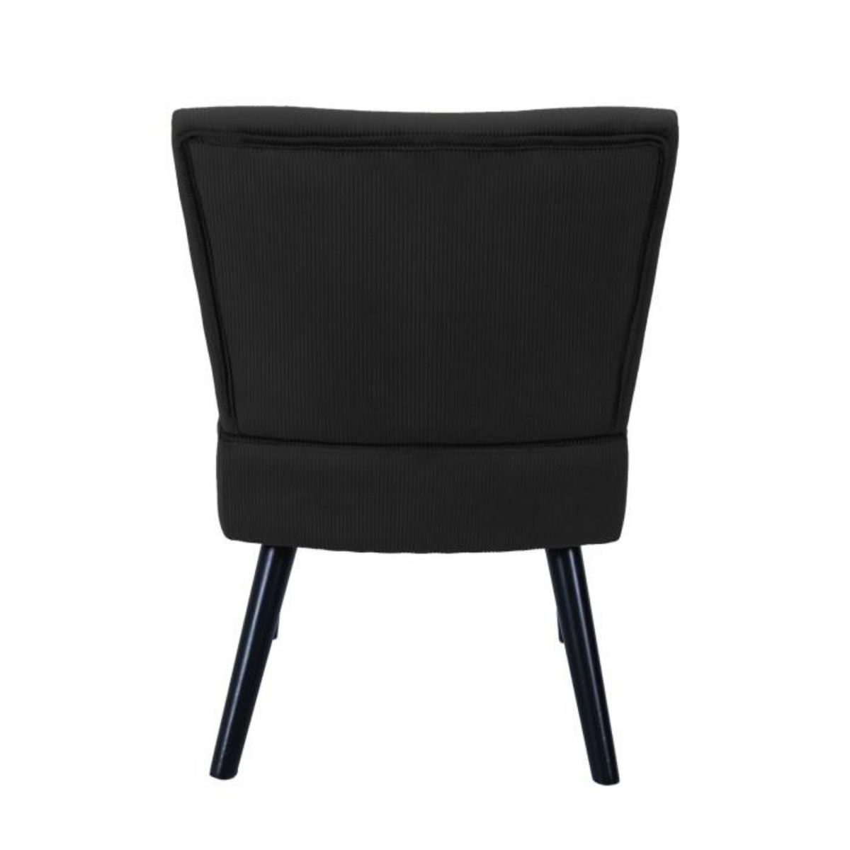 Paris Prix Fauteuil Crapaud  Giulia  76cm Noir