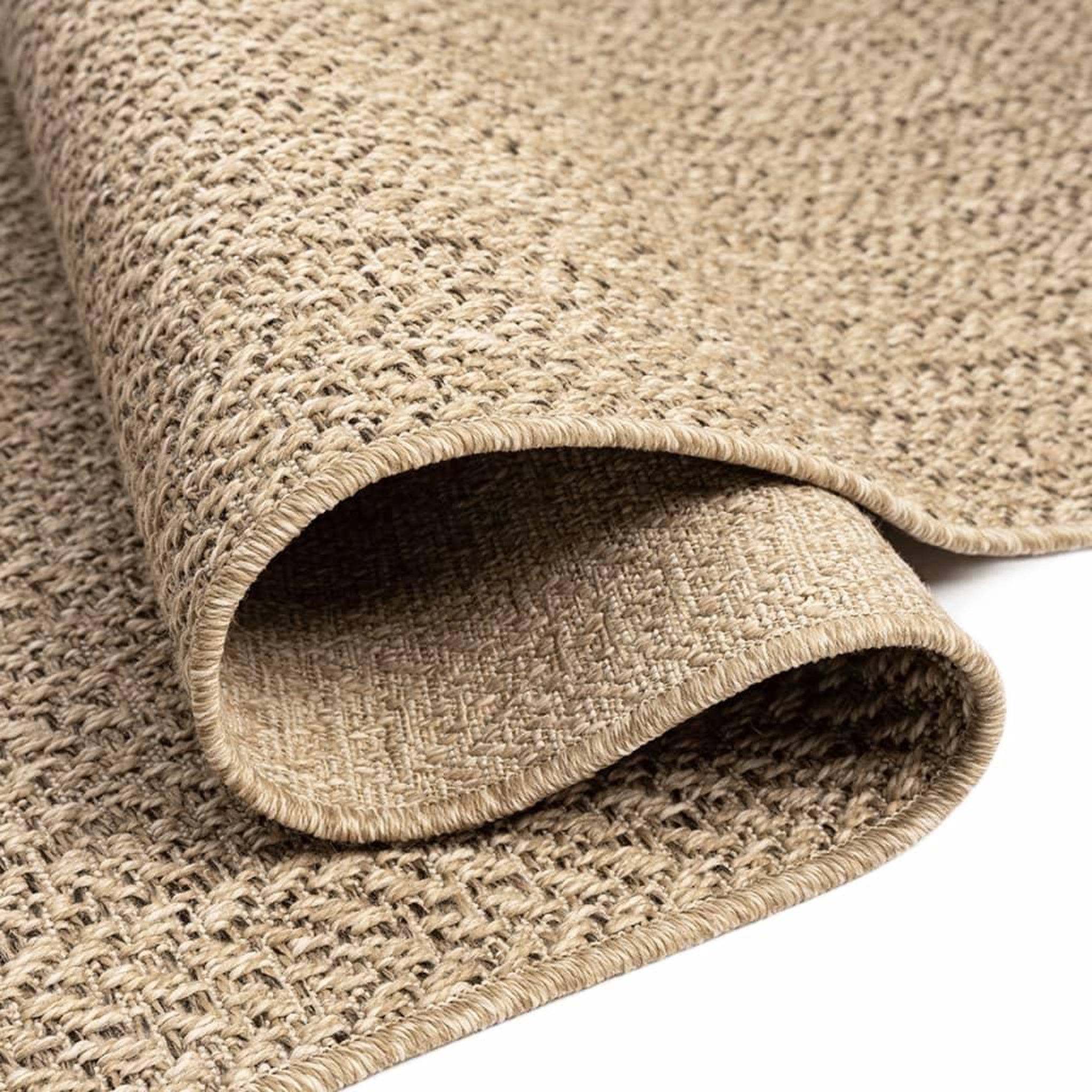 Voir la diapositive 5 : VIDAXL Tapis ZIZUR 120x120 cm aspect de jute interieur et exterieur