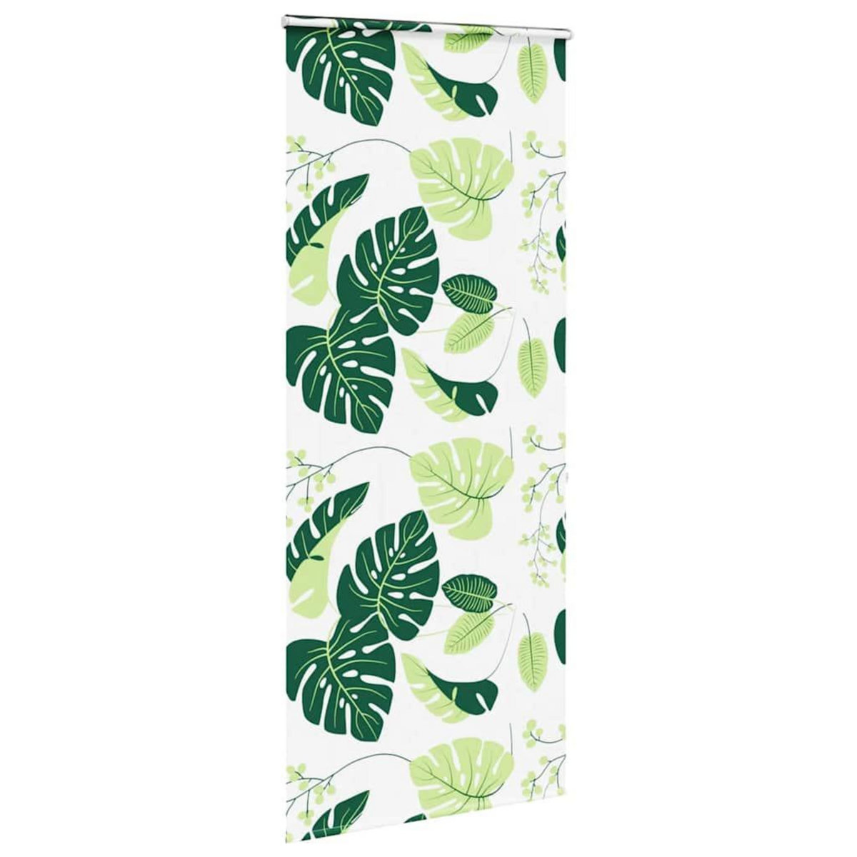 VIDAXL Store enrouleur de douche avec cassette largeur du tissu 106 cm