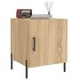 Voir la diapositive 4 : VIDAXL Tables de chevet 2 pcs chene sonoma 40x40x50 cm bois ingenierie
