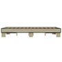 Voir la diapositive 5 : VIDAXL Cadre de lit sans matelas chene sonoma 120x190 cm