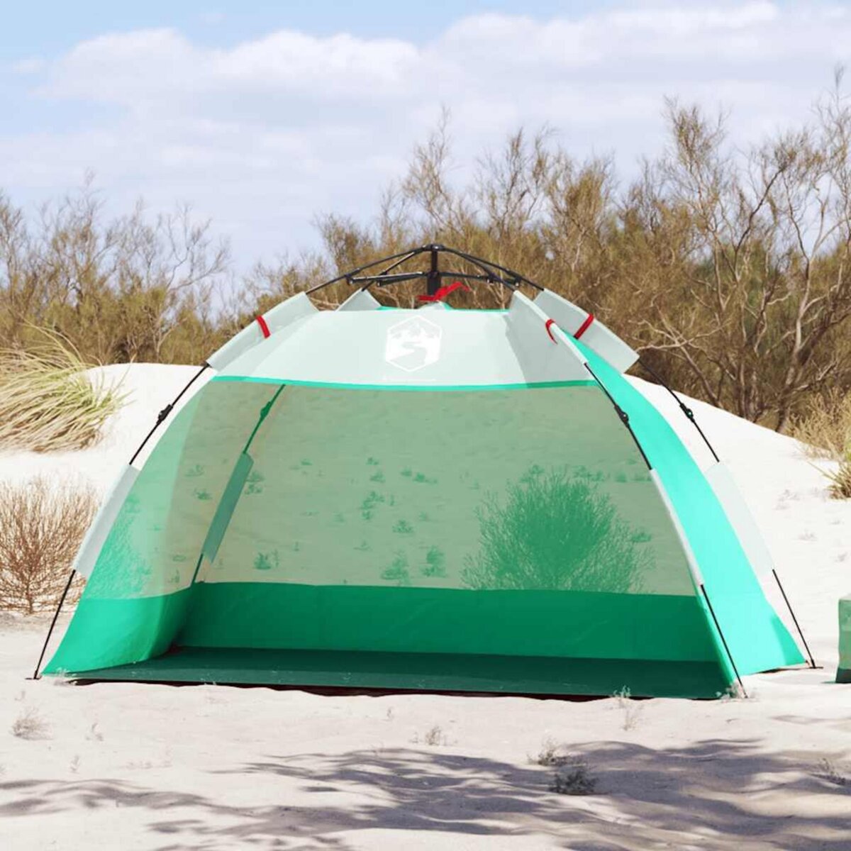 VIDAXL Tente de plage 2 personnes liberation rapide impermeable