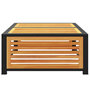 Voir la diapositive 4 : VIDAXL Table de jardin 68x68x30 cm bois massif d'acacia