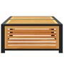 Voir la diapositive 4 : VIDAXL Table de jardin 68x68x30 cm bois massif d'acacia