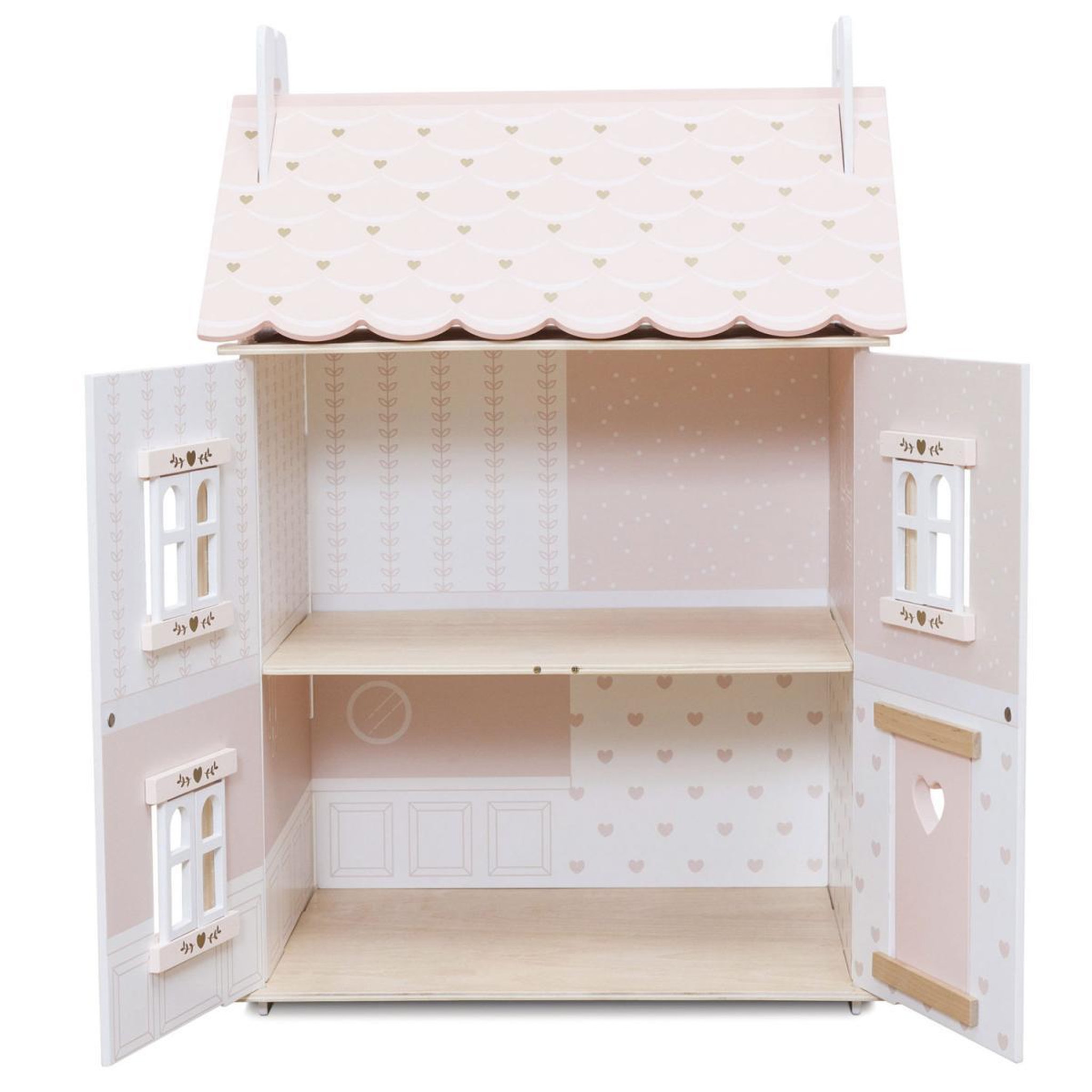 Voir la diapositive 2 : Le Toy Van Maison de poupées coeur rose