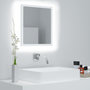 Voir la diapositive 1 : VIDAXL Miroir a LED de salle de bain Blanc 40x8,5x37 cm Acrylique