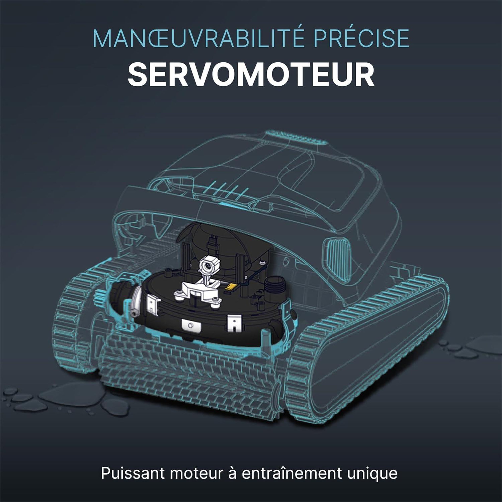 Voir la diapositive 5 : Dolphin Moteur pour robot dolphin s200, s300, e30 etc... Voir liste - 9995387-assy