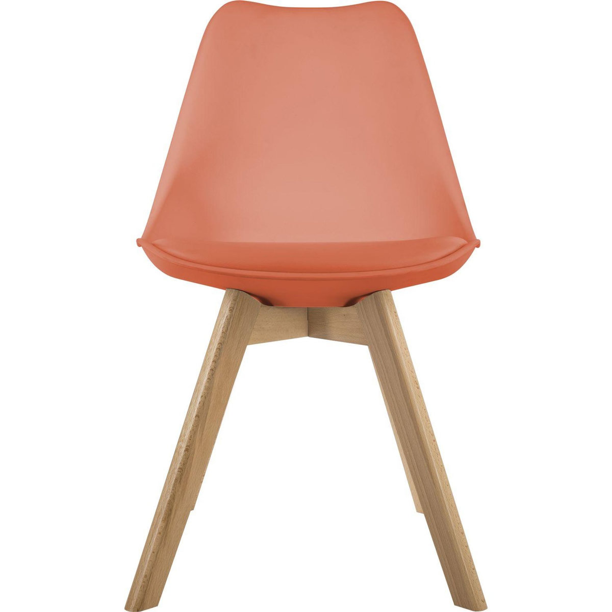 TOILINUX Lot de 4 chaises design scandinave BAYA