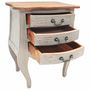 Voir la diapositive 3 : VIDAXL Table de chevet bois d'acajou massif 48x35x64 cm