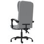 Voir la diapositive 5 : VIDAXL Fauteuil inclinable de bureau Gris clair Tissu