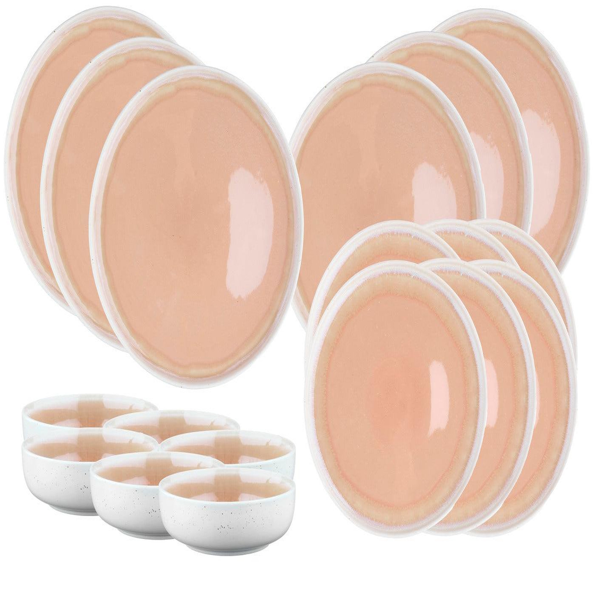 BJORN Service les essentiels oxygen - 18 pièces - rose poudre