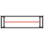Voir la diapositive 5 : VIDAXL Cadre de banc de travail Noir et rouge mat 170x50x79 cm Metal