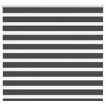 VIDAXL Store zebre noir 160x100 cm largeur du tissu 155,9 cm polyester