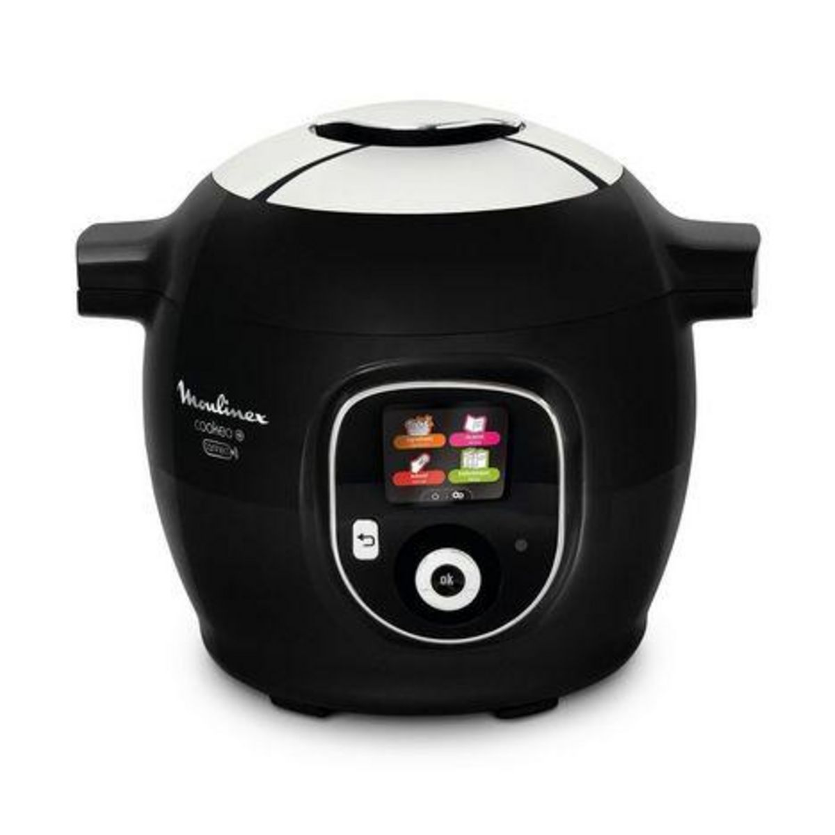 MOULINEX Multicuiseur intelligent COOKEO Mega Connect Noir + Moule Cookeo XA609001