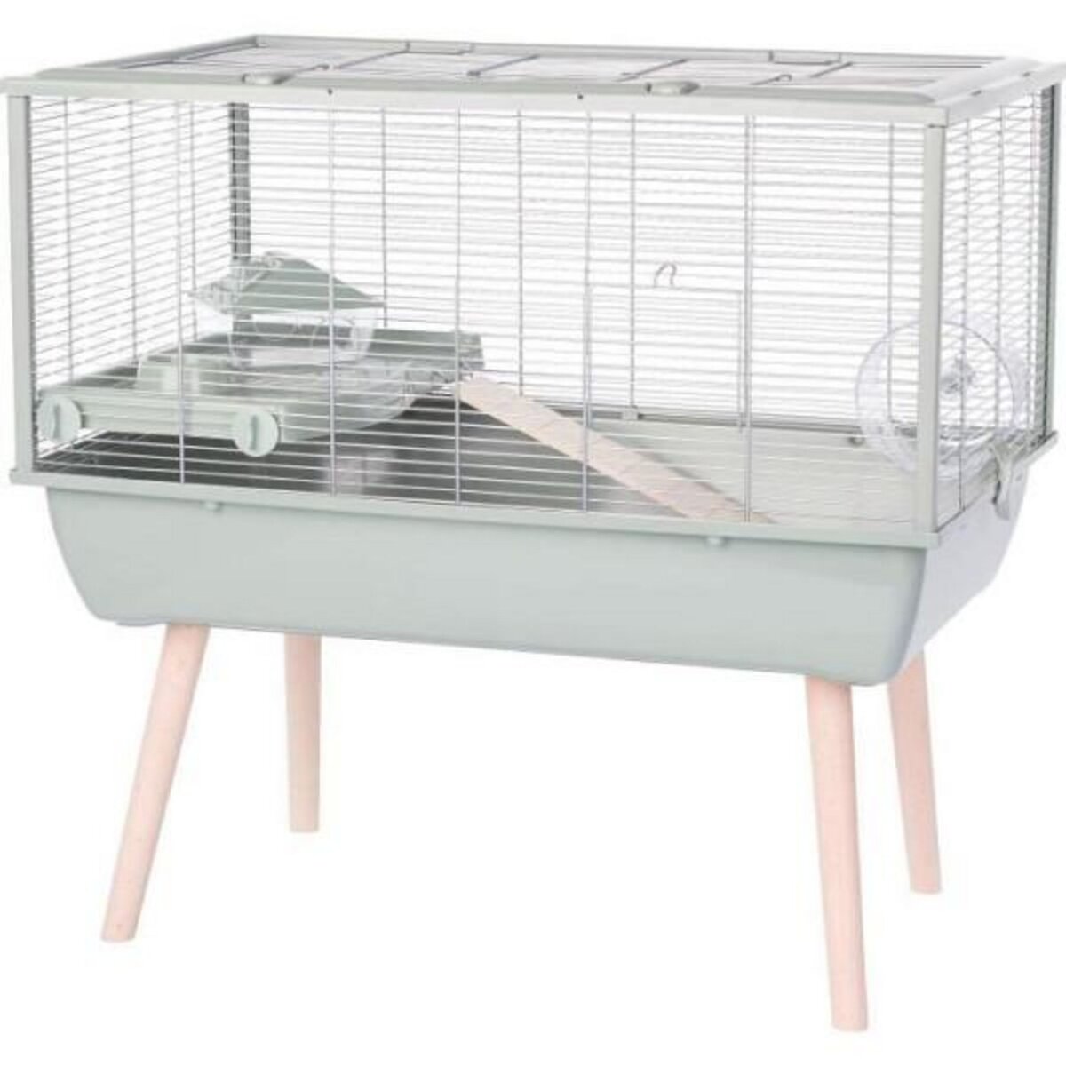 Zolux Cage rongeur surélevée - ZOLUX - Néolife - Pour hamster - 78 x 48 x 75 cm - Vert