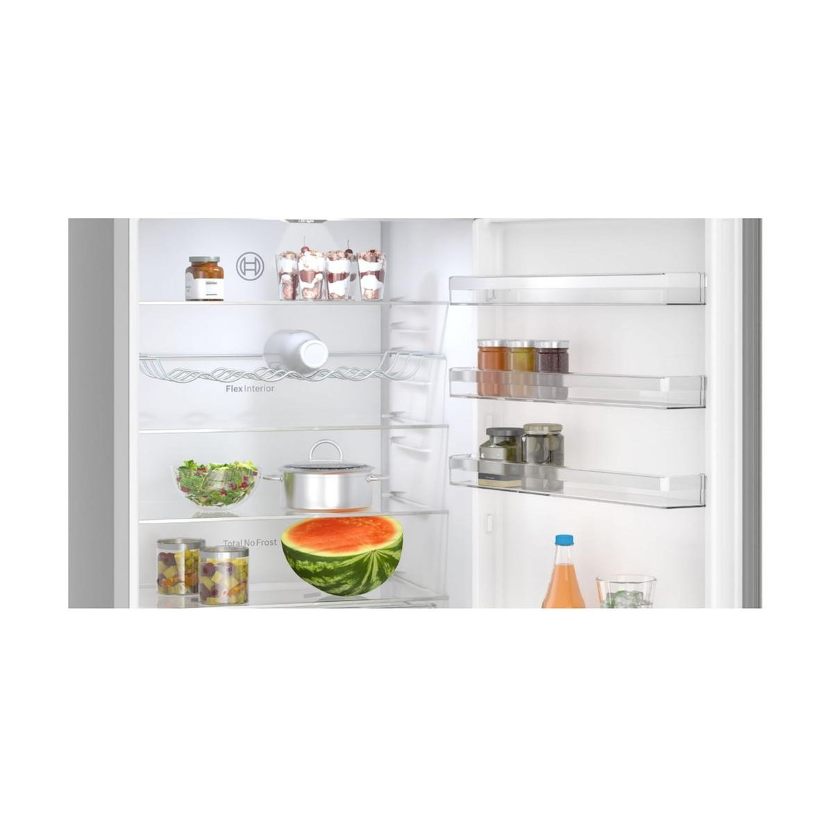 BOSCH Réfrigérateur combiné 70cm 440l nofrost - KGN492IAF