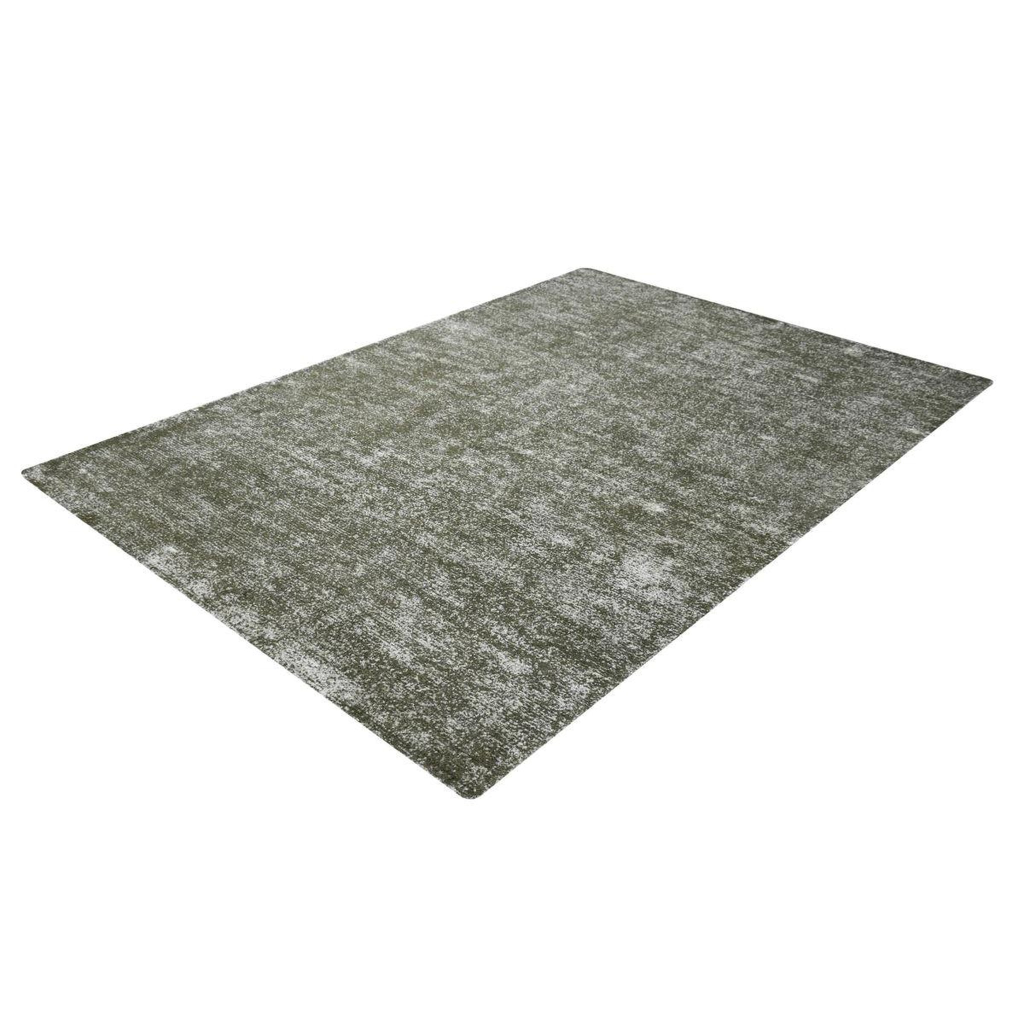 Voir la diapositive 4 : Paris Prix Tapis Vintage Tissé à la Main  Etna  Vert Olive