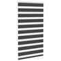 Voir la diapositive 3 : VIDAXL Store zebre noir 85x100 cm largeur du tissu 80,9 cm polyester