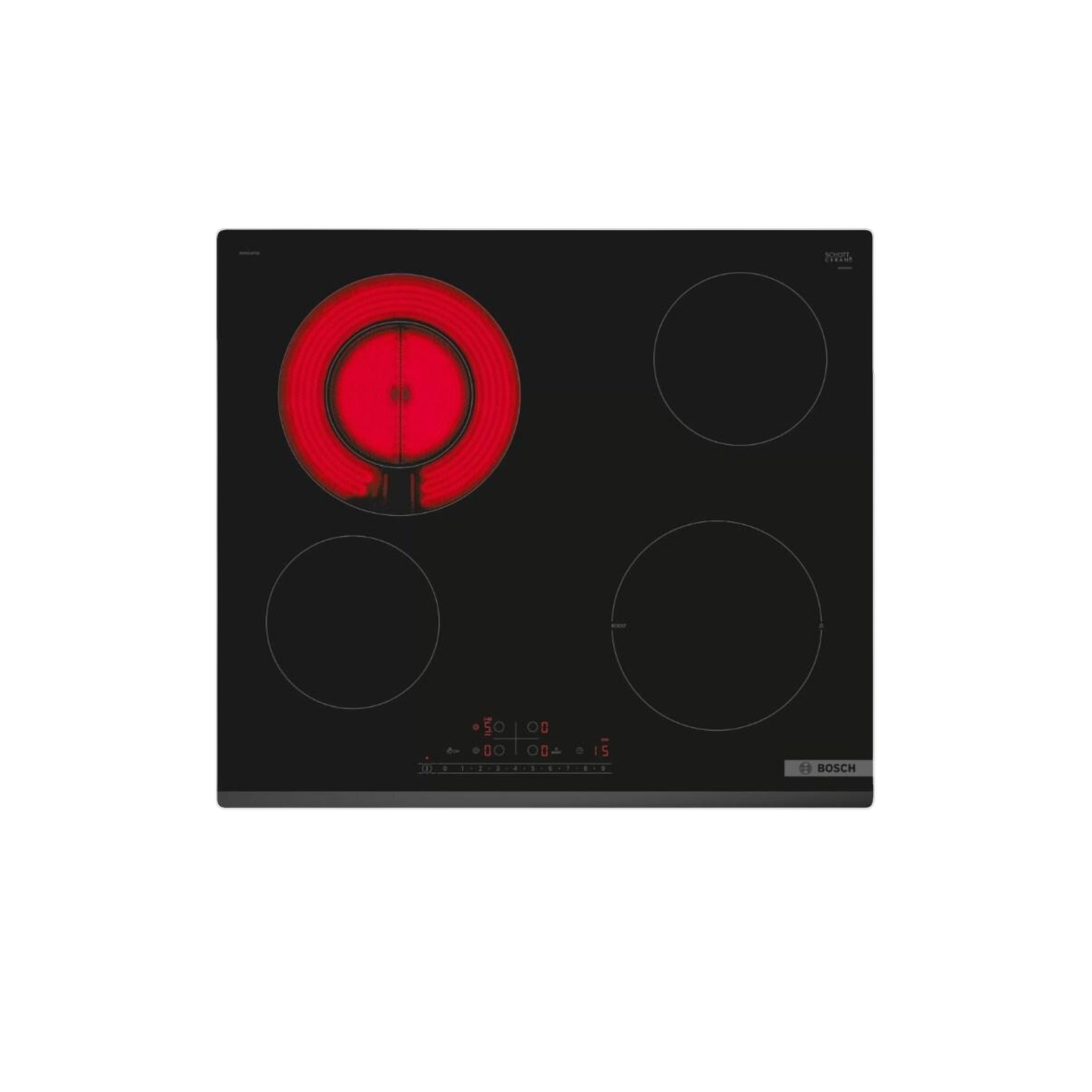 BOSCH Plaque à induction PKF631FP3E 6900W 60cm
