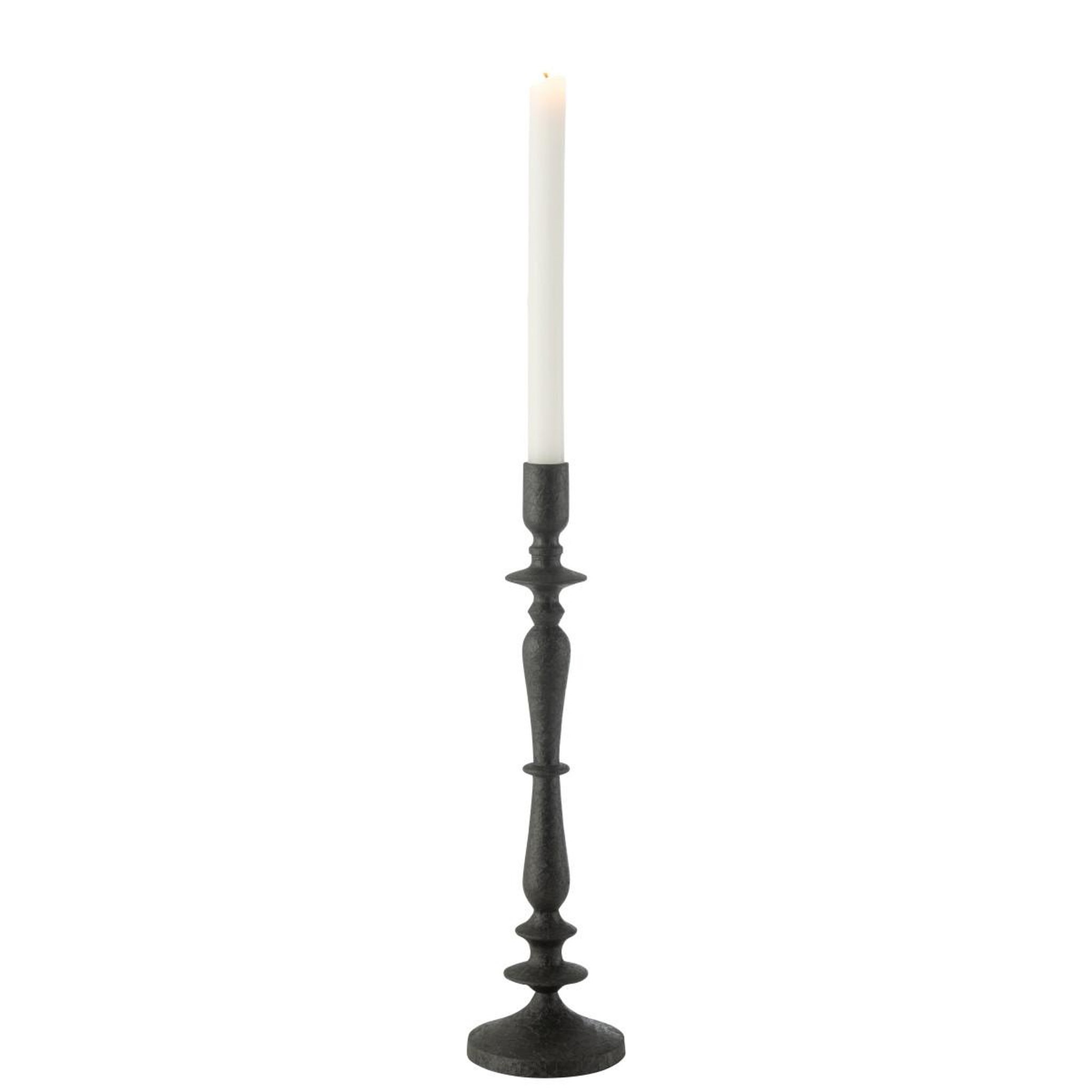 Voir la diapositive 2 : J-LINE Chandelier en métal  kendrick  38cm noir