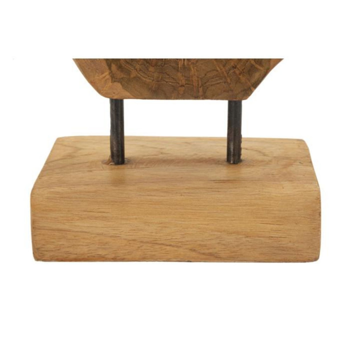 Paris Prix Objet Déco en Teck  Lubang  27cm Naturel