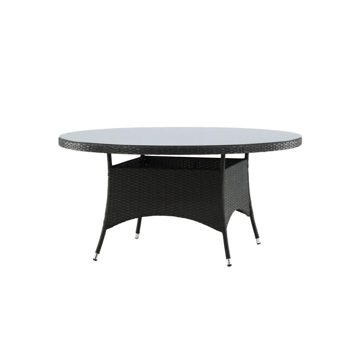 Paris Prix Table de Jardin Ronde  Volta  150cm Noir