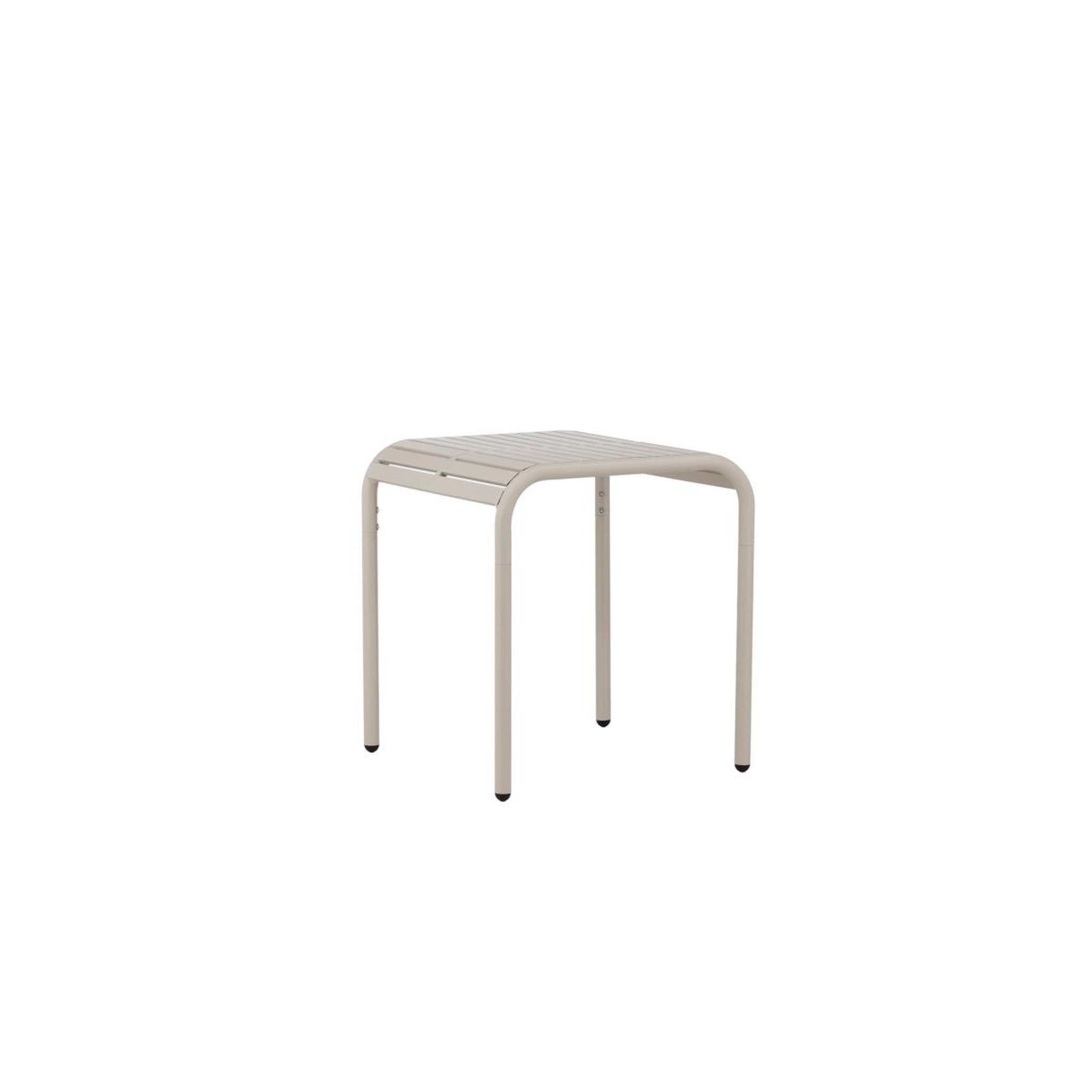 Voir la diapositive 3 : Paris Prix Table de jardin design  borneo  75cm beige