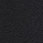 Voir la diapositive 3 : VIDAXL Napperons 6 pcs Noir Plain 38 cm Rond Coton
